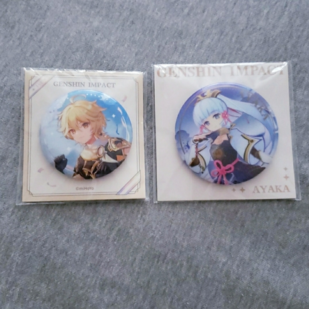 Genshin Impact Badge Set